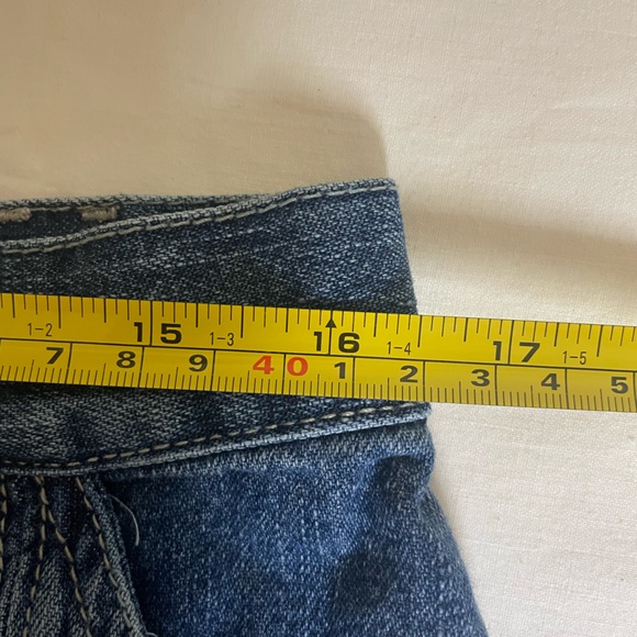 Vintage Bill Blass Jean Shorts Size 12  Blue Denim - Picture 4 of 5